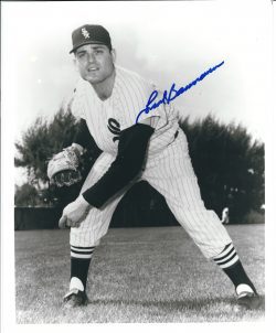 AUTOGRAPHED FRANK BAUMANN  8X10 Chicago White Sox Photo
