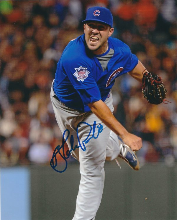 AUTOGRAPHED BLAKE PARKER 8X10 Chicago Cubs Photo