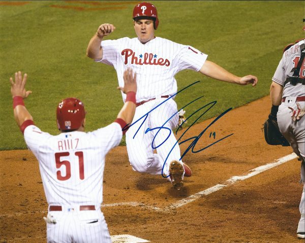 AUTOGRAPHED TOMMY JOSEPH 8X10 photo  Philadelphia Phillies