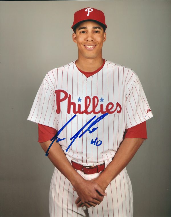 AUTOGRAPHED AARON ALTHERR 8X10 Philadelphia Phillies Photo