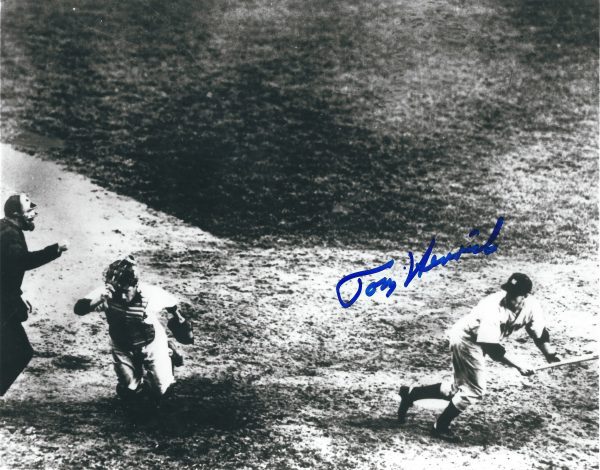 AUTOGRAPHED  photo TOMMY HENRICH New York Yankees