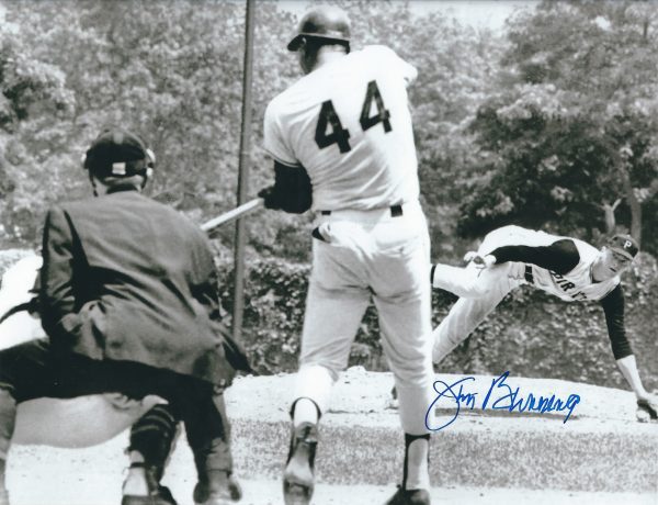 Autographed  JIM BUNNING  8X10 Pittsburgh Pirates photo