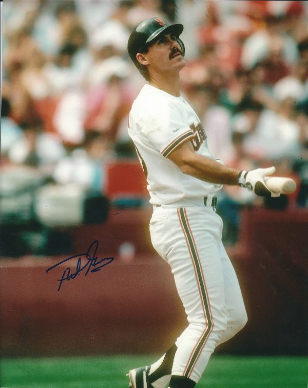 AUTOGRAPHED PHIL GARNER 8X10 San Francisco Giants Photo