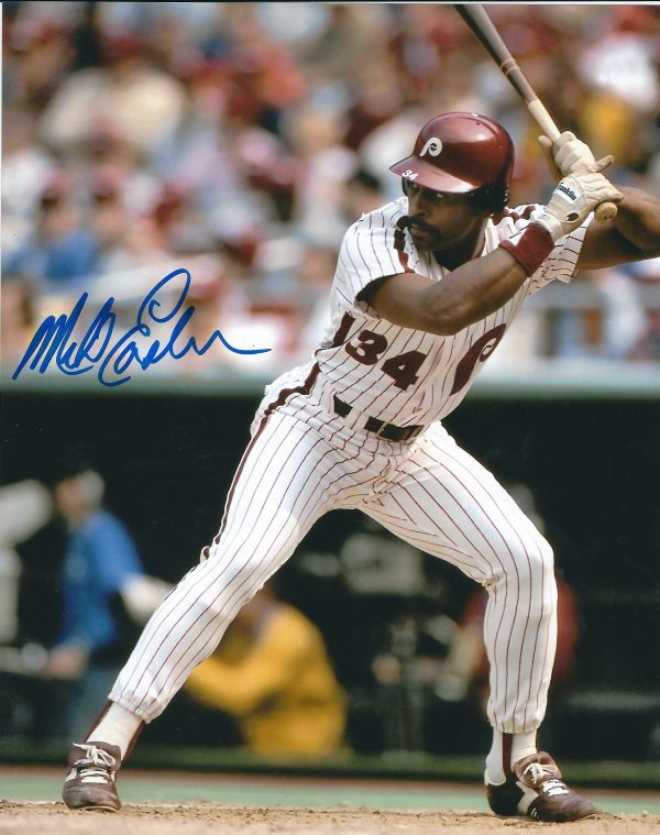 AUTOGRAPHED MIKE EASLER  8X10 Philadelphia Phillies Photo