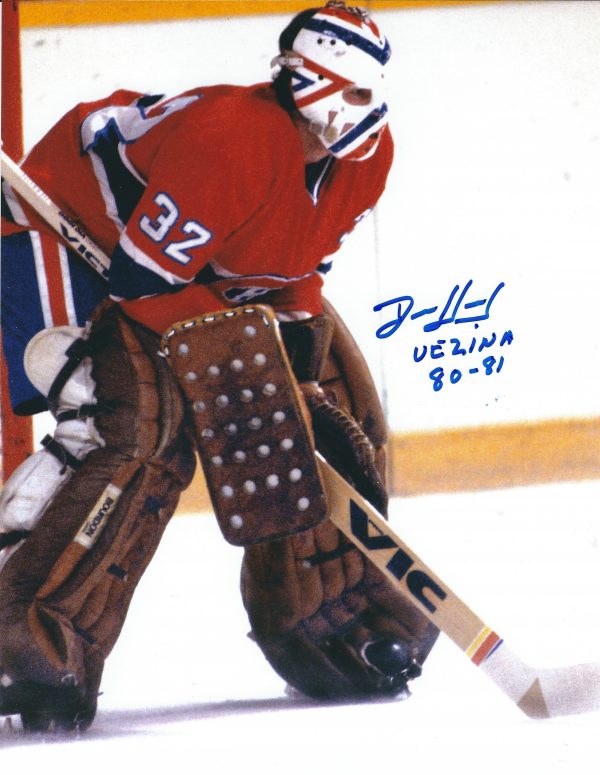 Autographed DENIS HERRON 8X10 Montreal Canadiens Photo