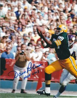 Autographed DAVE ROBINSON 8X10 Green Bay Packers Photo