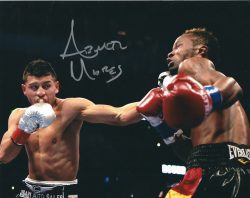 Autographed ABNER MARES 8X10 Boxing photo