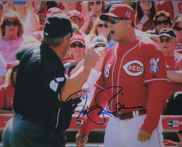 AUTOGRAPHED BRYAN PRICE 8X10 Cincinnati Reds Photo