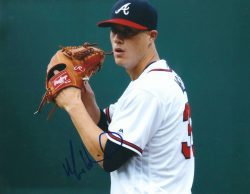 AUTOGRAPHED MATT WISLER 8X10 Atlanta Braves photo