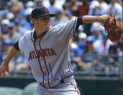 AUTOGRAPHED MATT WISLER 8X10 Atlanta Braves photo