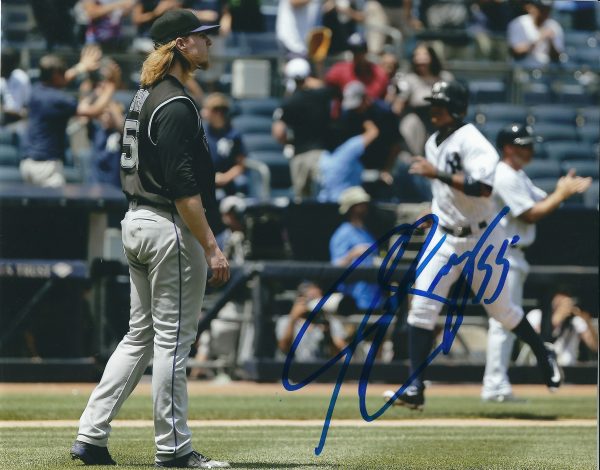 AUTOGRAPHED JON GRAY 8X10 Colorado Rockies Photo