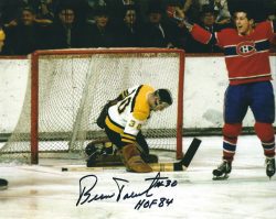 Autographed BERNIE PARENT 8X10 Boston Bruins  Photo