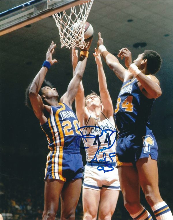 Autographed DAN ISSEL 8X10 Kentucky Colonels photo