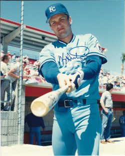 AUTOGRAPHED KEVIN SEITZER 8X10 Kansas City Royals Photo