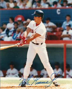 AUTOGRAPHED MIKE GREENWELL 8X10 Boston Red Sox photo