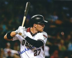 Autographed BRANDON DRURY 8X10 Arizona Diamondbacks Photo