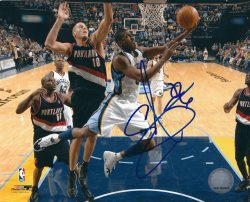 Autographed EDDIE JONES 8X10 Grizzlies Photo