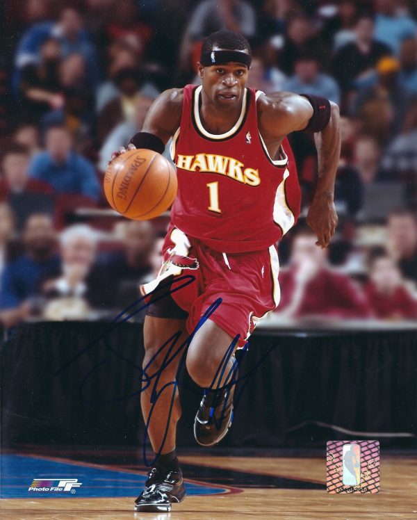 AUTOGRAPHED STEPHEN JACKSON 8X10 Atlanta Hawks photo