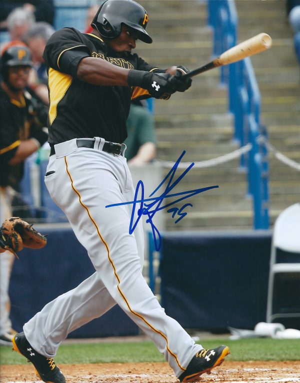 Autographed GREGORY POLANCO 8X10 Pittsburgh Pirates Photo
