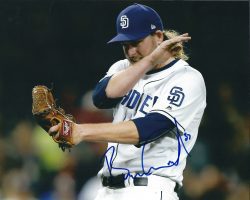 AUTOGRAPHED BRANDON MAURER 8X10 San Diego Padres photo