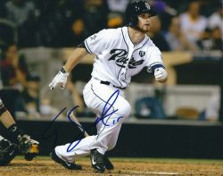 AUTOGRAPHED CORY SPANGENBERG 8X10 San Diego Padres photo
