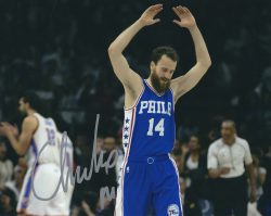 AUTOGRAPHED SERGIO RODRIGUEZ 8x10 Philadelphia 76'ers photo