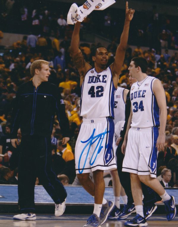 AUTOGRAPHED LANCE THOMAS 8x10 Duke Blue Devils Photo