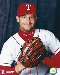 AUTOGRAPHED  photo DOUG DAVIS Texas Rangers