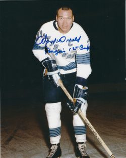 Autographed AB MCDONALD 8x10 Pittsburgh Penguins Photo