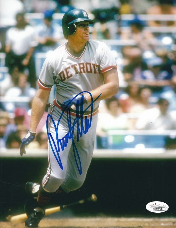 AUTOGRAPHED RUSTY STAUB 8X10 Detroit Tigers Photo JSA