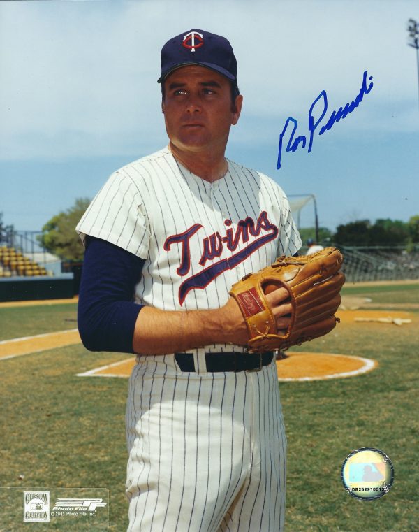 AUTOGRAPHED RON PERRANOSKI 8x10 Minnesota Twins photo