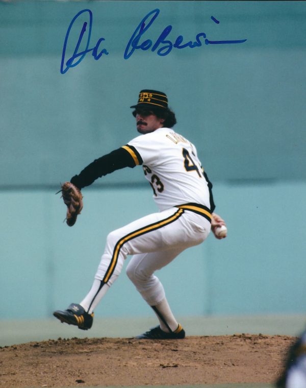 Autographed DON ROBINSON 8X10 Photo Pittsburgh Pirates