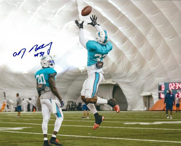 Autographed A.J. HENDY 8X10 Miami Dolphins  photo