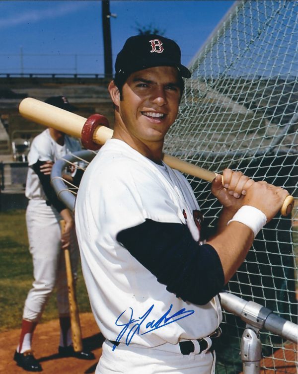 AUTOGRAPHED JOE LAHOUD 8X10 Boston Red Sox photo