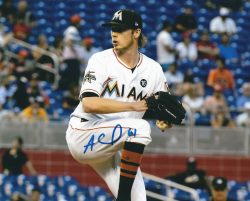 AUTOGRAPHED ADAM CONLEY 8X10 Miami Marlins Photo