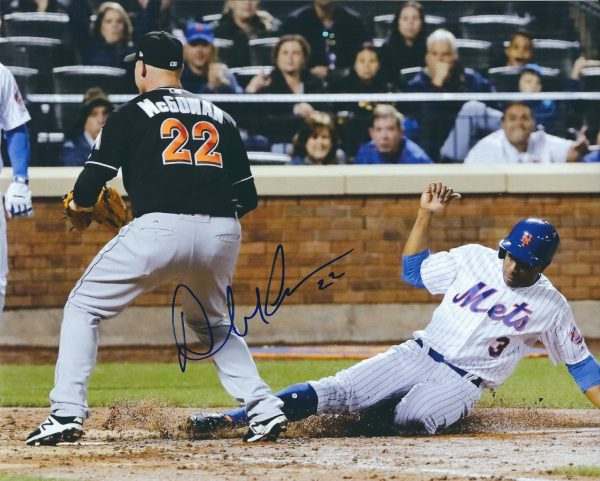 AUTOGRAPHED DUSTIN MCGOWAN 8X10 Miami Marlins Photo