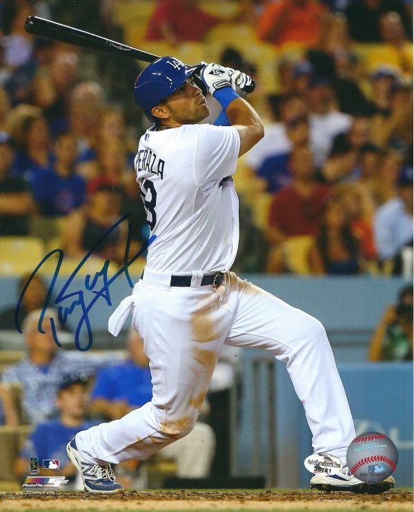 AUTOGRAPHED JOSE PERAZA 8x10 Los Angeles Dodgers photo