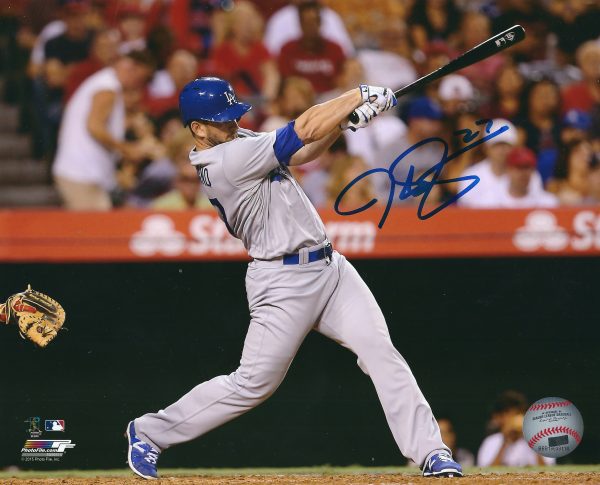 AUTOGRAPHED JUSTIN RUGGIANO 8x10 Los Angeles Dodgers photo
