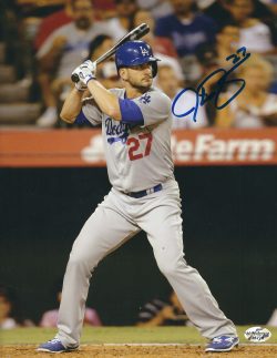 AUTOGRAPHED JUSTIN RUGGIANO 8x10 Los Angeles Dodgers photo