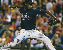 AUTOGRAPHED JOSE RAMIREZ 8X10 Atlanta Braves photo