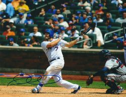 AUTOGRAPHED TRAVIS D'ARNAUD 8X10 New York Mets photo