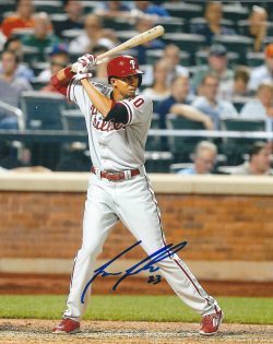 AUTOGRAPHED AARON ALTHERR 8X10 Philadelphia Phillies Photo