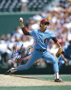 AUTOGRAPHED KENT TEKULVE 8X10 Philadelphia Phillies Photo