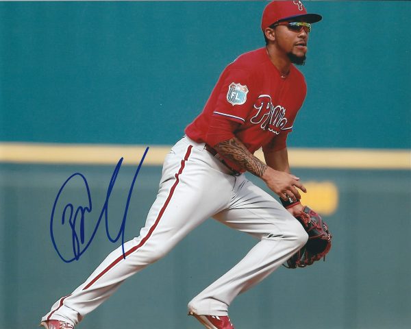 AUTOGRAPHED J.P. CRAWFORD 8X10 Philadelphia Phillies Photo