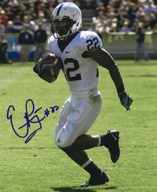 Autographed Evan Royster Penn State Nittany Lions 8x10 Photo with COA