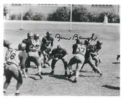 Autographed SAMMY BAUGH 8X10 Washington Redskins Photo