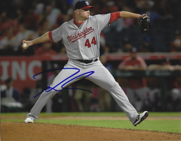 Autographed Ryan Madson 8X10 Washington Nationals Photo With COA