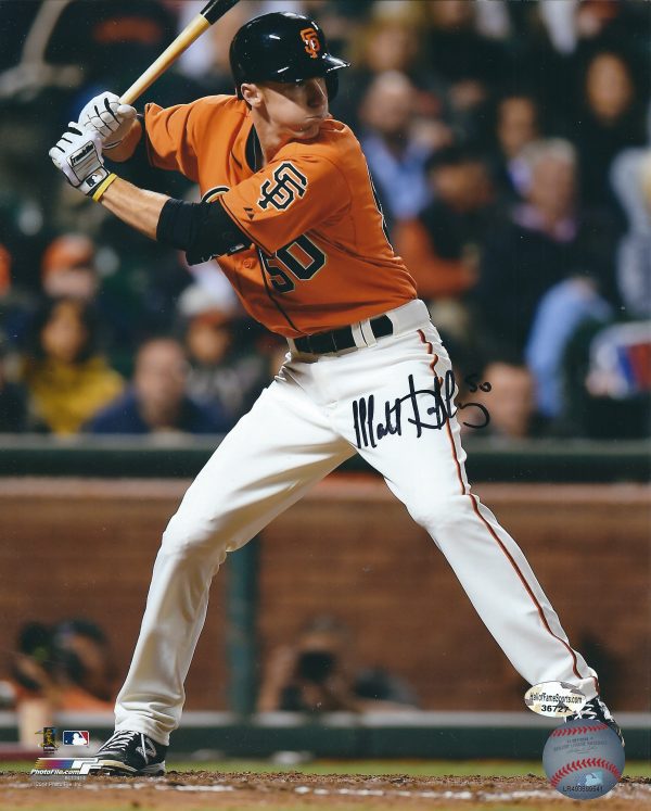 AUTOGRAPHED MATT DUFFY 8X10 San Francisco Giants Photo