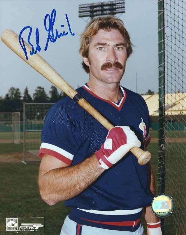 AUTOGRAPHED BOB GRICH 8X10 California Angels Photo