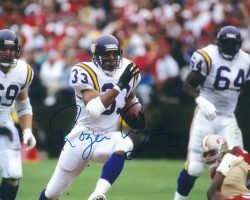Autographed ROGER CRAIG  8X10 Minnesota Vikings Photo